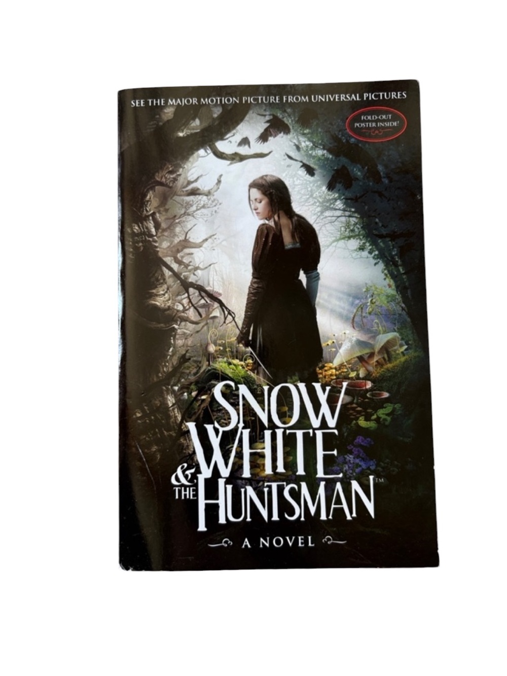 First Edition Snow White & the Huntsman Novel + Poster - book